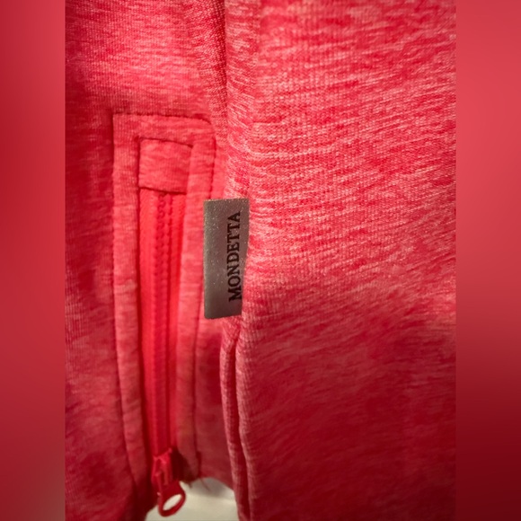 Mondetta Pink Athletic Zip Up Jacket - Women's Large Lightweight Activewear - Picture 4 of 7